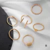 6 Midi Rings