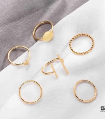 6 Midi Rings