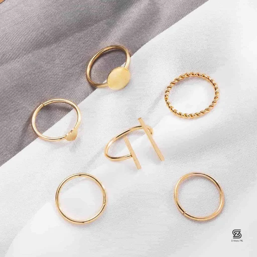 6 Midi Rings