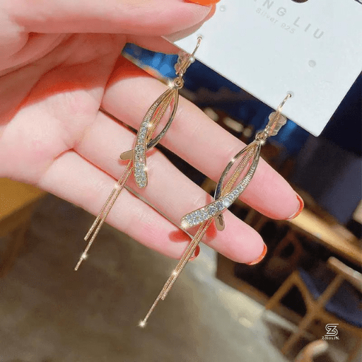 Creative Elegant Trendy Tassel Stud Earrings