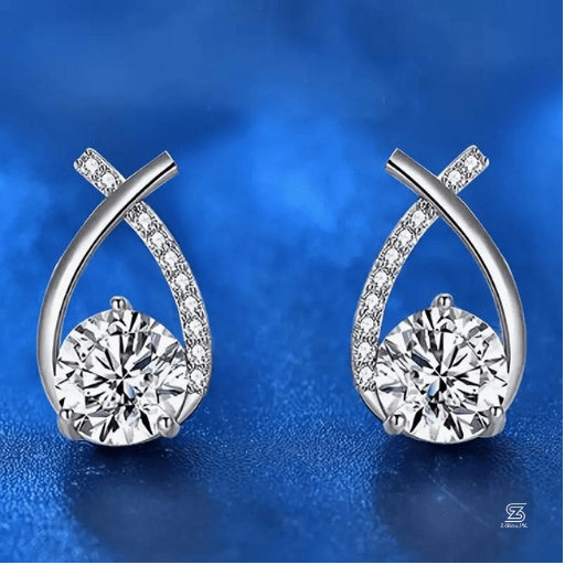 Elegant Teardrop Stud Earrings