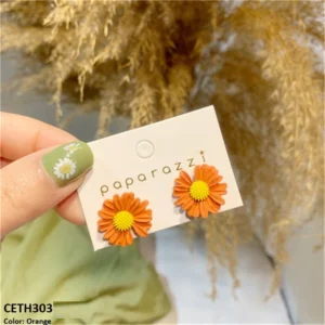 Colorful Flower's Tops Pair Pink